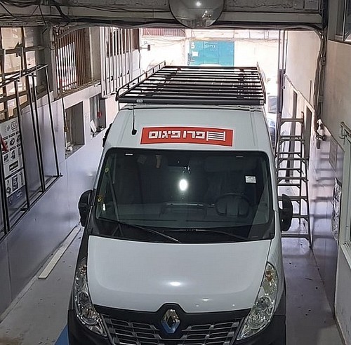 גגון עריסה פלדה לפיאט דוקאטו,פיג'ו בוקסר למרצדס ספרינטר,כולל מגן רוח וגלגלת CRUZ