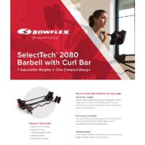 BOWFLEX Adjustable Barbell
