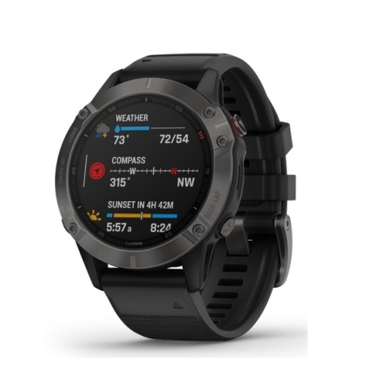שעון ספורט רב-תכליתי יוקרתי Fenix 6 Sapphire