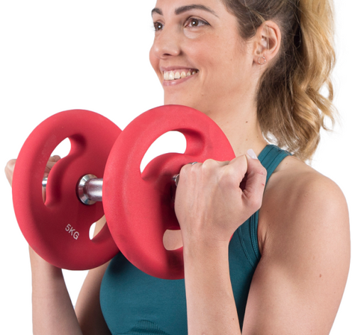משקולת צלחת בציפוי ניאופרן Body Pump