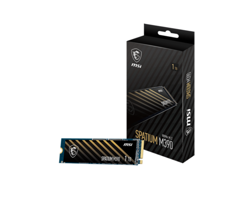 כונן פנימי MSI SSD PCIe Gen3 SPATIUM M390 1000GB