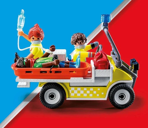 משחק פליימוביל רכב חירום לגלאי 4+