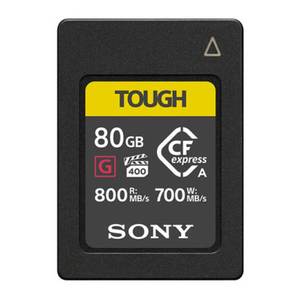 כרטיס זיכרון Sony 80GB 700MB/s Tough CFexpress Type A