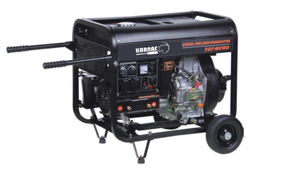 גנרטור דיזל לריתוך 4800W 190Ah