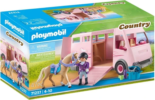משחק פליימוביל ואן עם סוסים לגלאי 4+