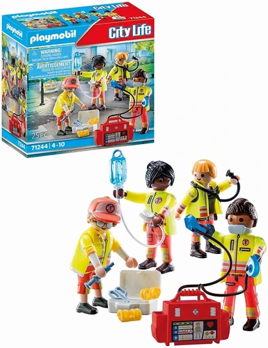 משחק פליימוביל צוות חילוץ לגלאי 4+