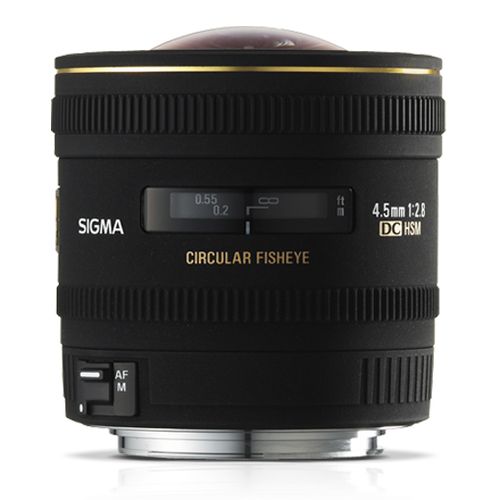 SIGMA 4.5mm F2.8 EX DC Fisheye HSM for Nikon F