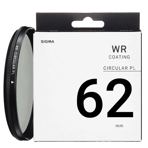 פילטר דוחה מים SIGMA WR CIRCULAR PL FILTER 62MM