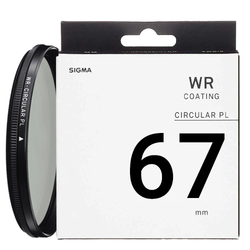 פילטר דוחה מים SIGMA WR CIRCULAR PL FILTER 67MM