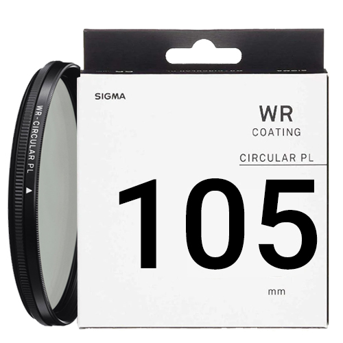 פילטר דוחה מים SIGMA WR CIRCULAR PL FILTER 105MM