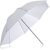 מטריה לבנה שקופה לצילומי סטודיו בגודל 83 ס"מ Flash Umbrella 