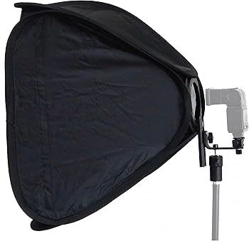 SOFTBOX נייד כולל מיתקן לפלש נייד 40X40CM