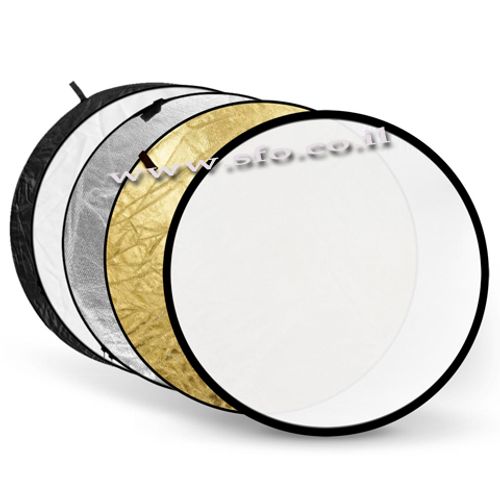 רפלקטור לצילום 5 צבעים באחד 110cm 