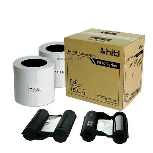 נייר 6x8 + דיו למדפסת HITI P510