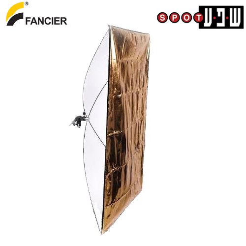 רפלקטור 70x110 דו צדדי זהב/כסף