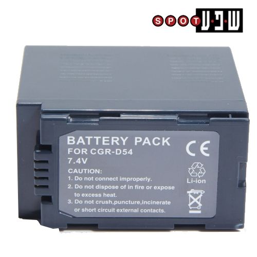 סוללה תואמת למצלמה PANASONIC CGR-D54