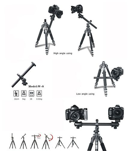 ציר אוניברסלי לחצובה TRIOPO W-4