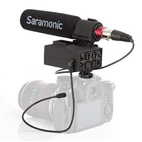 מיקרופון למצלמה saramonic MixMic