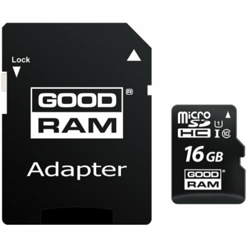 GoodRam Micro SDHC 16gb U1 CLASS 10