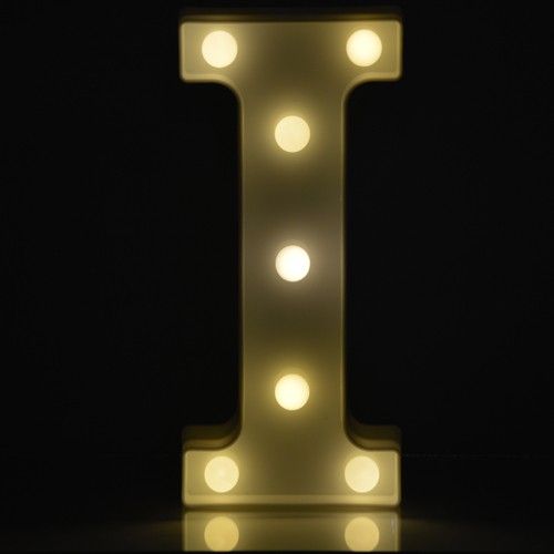 תאורת לד LED מעוצבת בצורת האות I