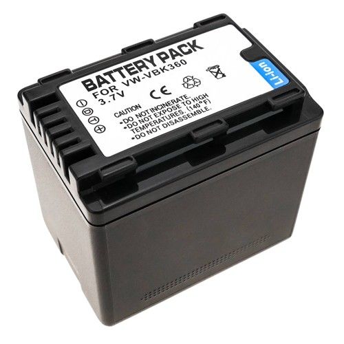 סוללה תואמת למצלמה Panasonic VW-VBK360
