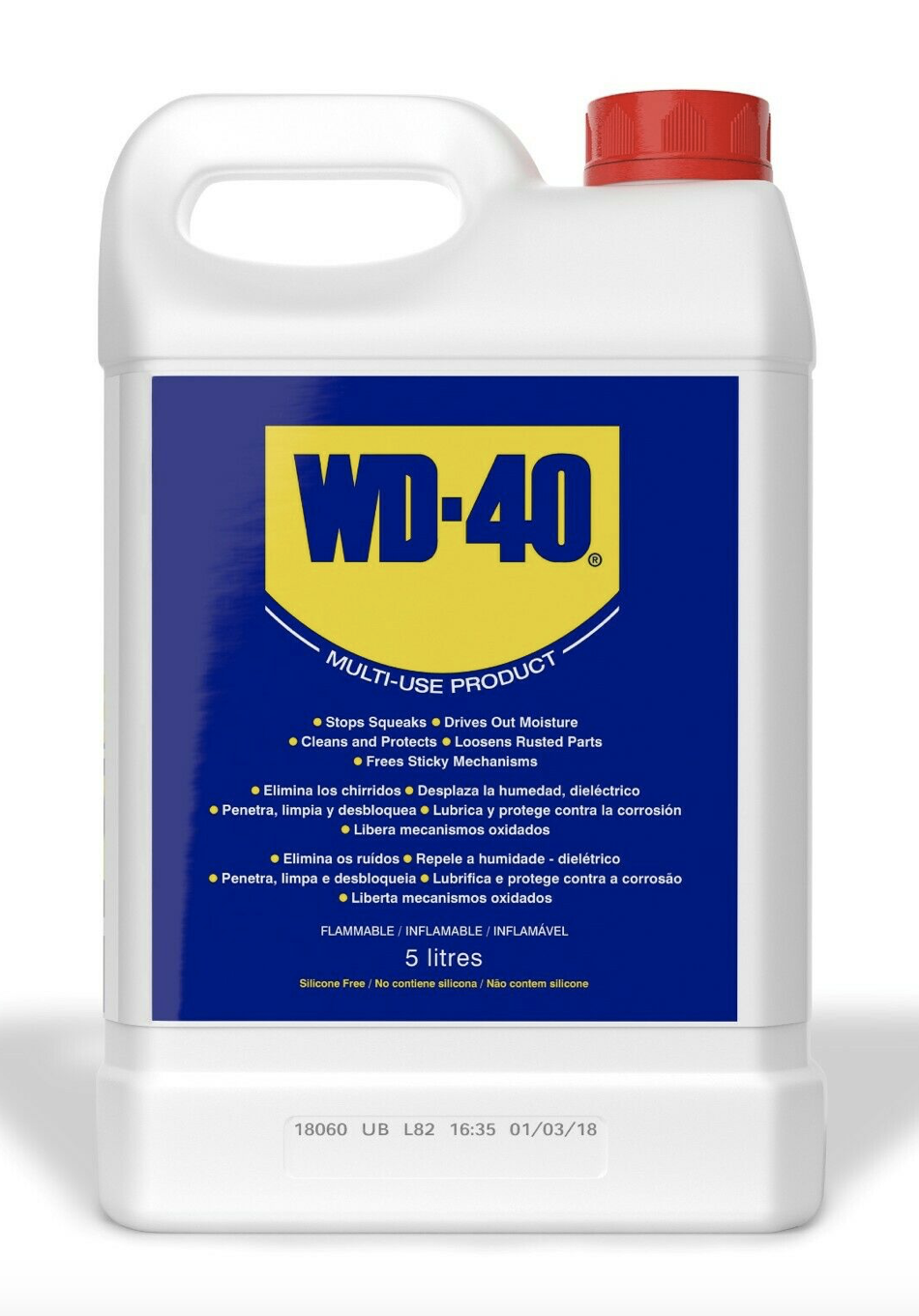 WD-40 שימון רב תכליתי גלון 5 ליטר