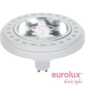 ספוט לד COB AR111 גימור לבן 2900K 15W GU10 יורולוקס