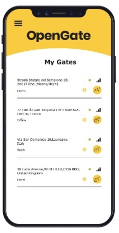 מקלט סלולרי 4G ללא הגבלת מספר משתמשים עפ פתיחת שער אוטומטית באמצעות דונגל    