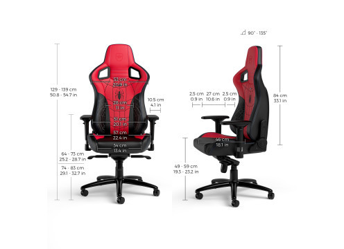 כסא גיימינג NOBLECHAIRS Epic Gaming Chair Spider-Man Edition