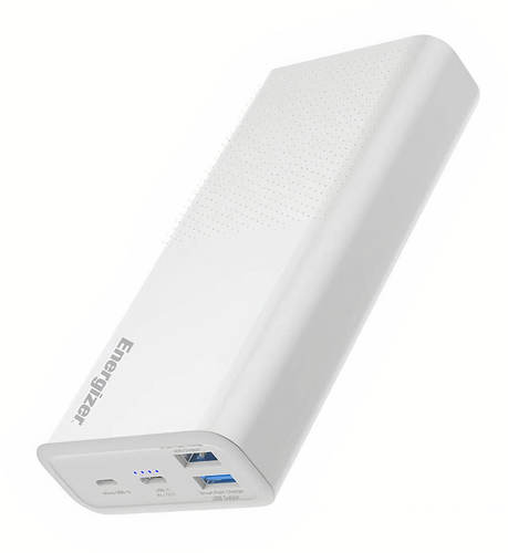 פאוור בנק Energizer 20000mAh Power Bank לבן UE20012PQ - ENERGIZER ...