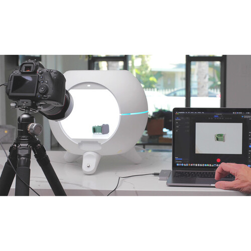 כיפה סגורה לצילום מוצרים OrangeMonkie Foldio360 Smart Dome