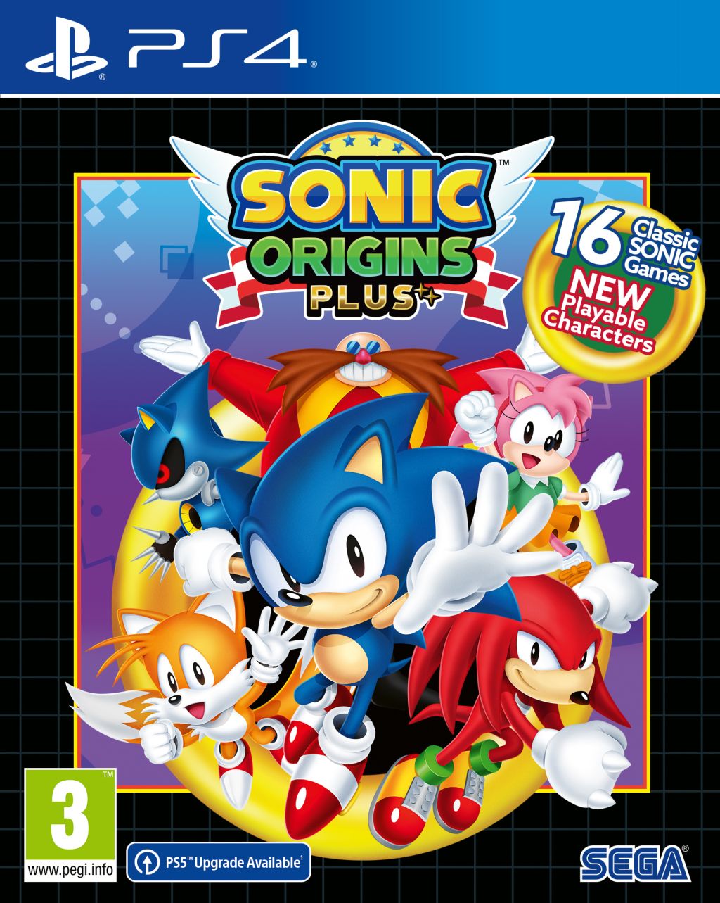 PS4 SONIC ORIGINS PLUS LIMITED D1 EDITION
