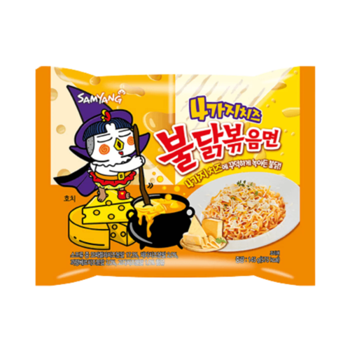 SAMYANG - אטריות ראמן בטעם 4 גבינות 145 גרם