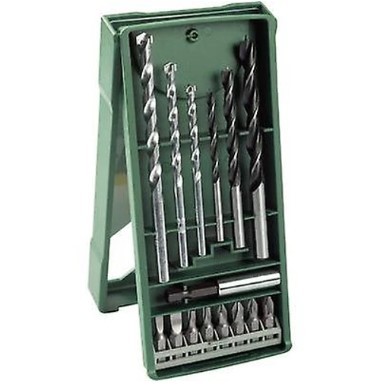 סט 15 ביטים ומקדחים Bosch X-line