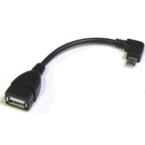10 יחידות כבל מיקרו USB לUSB נקבה OTG