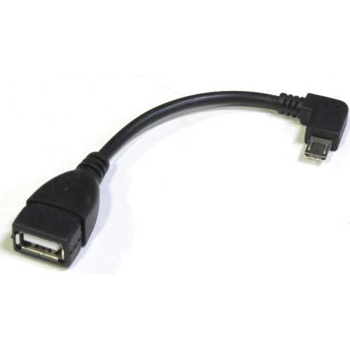10 יחידות כבל מיקרו USB לUSB נקבה OTG