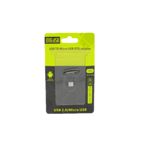 10 יחידות מתאם OTG מיקרו USB ל-USB נקבה
