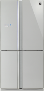 מקרר דלת ליד דלת Sharp SJFS GLASS ‏623 ‏ליטר שרפ שארפ