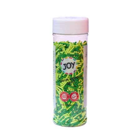 סוכריות ג'וי JOY ירוק בשני גוונים 110 גרם