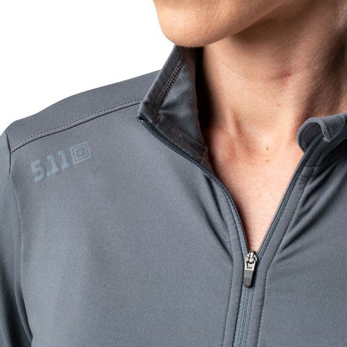 חולצת ספורט לנשים דגם PT-R CATALYST 1/2 ZIP
