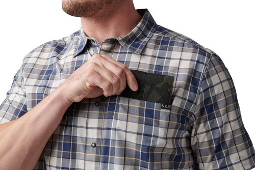 חולצה דגם WYATT PLAID SHIRT