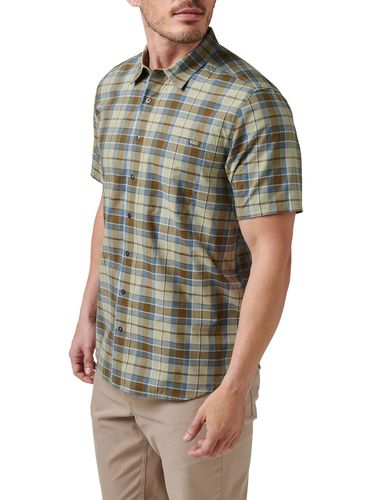 חולצה דגם WYATT S.S PLAID SHIRT