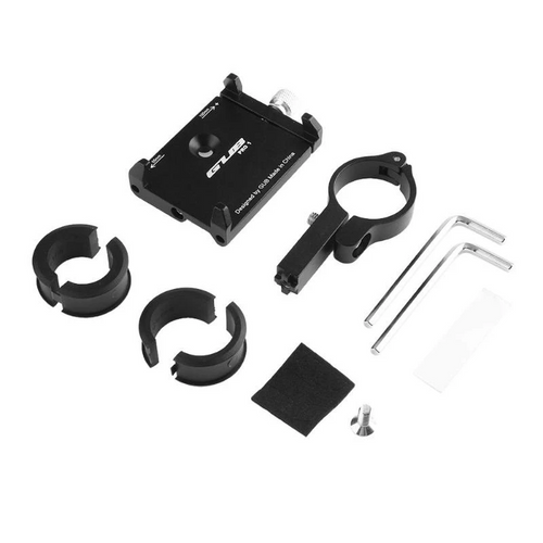 מתקן GUB מחזיק לטלפון לקורקינט חשמלי אופניים חשמליים PRO1- צבע כסוף