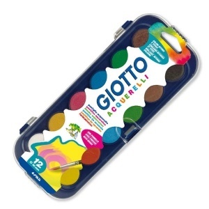 צבעי מים אקוורל 1/12 GIOTTO