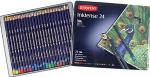 צבעי עיפרון דמוי טוש 1/24 Derwent Inktense
