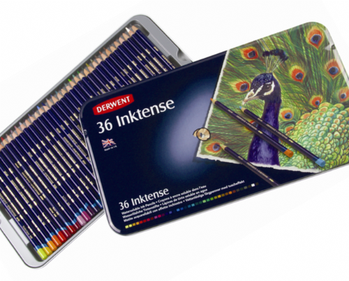 צבעי עיפרון דמוי טוש 1/36 Derwent Inktense