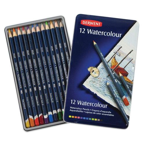 צבעי עיפרון אקוורל 1/12 Derwent Watercolours
