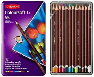 צבעי עיפרון 1/12 Derwent coloursoft