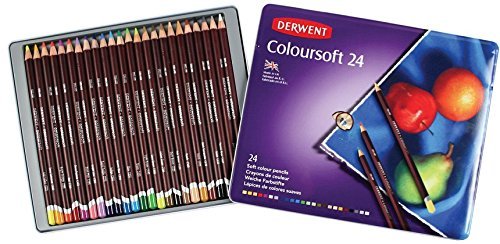 צבעי עיפרון 1/24 Derwent coloursoft