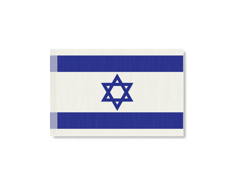 דגל ישראל מבד - 60/80 ס"מ